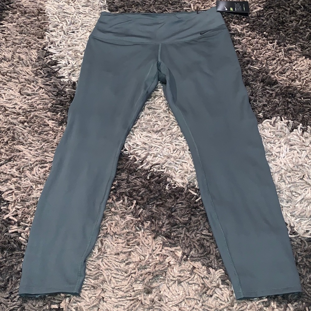 Nike Dri-Fit Sculpt Hyper Tight Fit open side slats gym pants NWT